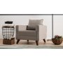 Atelier del Sofa Fotelja Bella Armchair Cream - slika 4