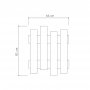 HANAH HOME Čiviluk Wave White - slika 4