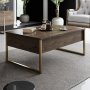 HANAH HOME Sto za dnevnu sobu Luxe Walnut Gold 1 - slika 2