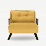 Atelier del Sofa Fotelja Sando Single Mustard - slika 1