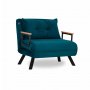 Atelier del Sofa Fotelja Sando Single Petrol Green - slika 1