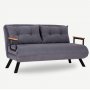 Atelier del Sofa Sofa Sando 2 Seater Grey - slika 1