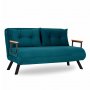 Atelier del Sofa Sofa Sando 2 Seater Petrol Green - slika 1