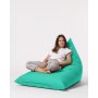 Atelier del Sofa Lazy bag Pyramid Big Bed Pouf Turquoise - slika 1