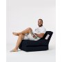 Atelier del Sofa Lazy bag Siesta Sofa Bed Pouf Black - slika 3