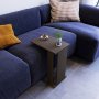 HANAH HOME Pomoćni stočić Pasific C Sehpa Dark Cotton - slika 2