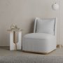 HANAH HOME Sto za dnevnu sobu Luna Oak White - slika 4