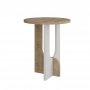 HANAH HOME Sto za dnevnu sobu Luna Oak White - slika 1