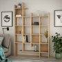 HANAH HOME Polica za knjige Manco Oak - slika 2