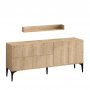 HANAH HOME Komoda Stella Sapphire Oak - slika 1