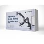 GEMBIRD MA-DA2-02 Gembird Podesivi dupli stoni drzac za monitor, tilt,17-27 max.2x8kg (alt.MA-DA2-01) (44280) - slika 3