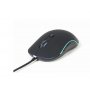 GEMBIRD MUS-UL-02 Gembird Opticki mis 800-2400Dpi 6-button black Illuminated 123m (44689) - slika 1