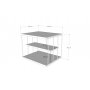 HANAH HOME Pomoćni stočić Lifon Atlantic Pine - slika 4