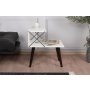 HANAH HOME Pomoćni stočić Cross White - slika 4