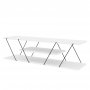 HANAH HOME TV polica Canaz White Black (854KLN3021) - slika 1