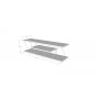 HANAH HOME TV polica Canaz White Black (854KLN3021) - slika 4