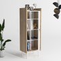 HANAH HOME Kupatilski ormarić Lagomood Ruby Oak White - slika 5