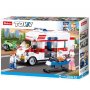 SLUBAN Kocke, ambulantno vozilo sa figurama 328kom (A072636) - slika 2