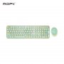 MOFII WL Sweet retro set tastatura i miš u zelenoj boji - slika 2