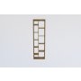HANAH HOME Polica za knjige Tomi Sapphire Oak - slika 3