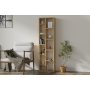 HANAH HOME Polica za knjige Tomi Sapphire Oak - slika 2