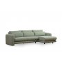 Atelier del Sofa Ugaona garnitura Lily Corner Right Green - slika 1