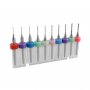ELEMENTA Set 10 kom. burgija 0.3-1.2 mm - slika 1
