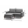 Atelier del Sofa Ugaona garnitura Lungo Mini - slika 3