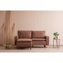 Atelier del Sofa Ugaona garnitura Lungo Mini Light Brown - slika 2