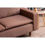 Atelier del Sofa Ugaona garnitura Lungo Light Brown - slika 4
