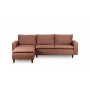 Atelier del Sofa Ugaona garnitura Lungo Light Brown - slika 1