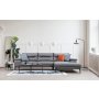Atelier del Sofa Ugaona garnitura Hollywood Corner Right Grey - slika 1
