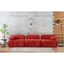 Atelier del Sofa Sofa Doblo 3 Seater ( L1 O1 1R) Red - slika 3