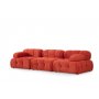 Atelier del Sofa Sofa Doblo 3 Seater ( L1 O1 1R) Red - slika 1