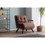 Atelier del Sofa Fotelja Sando Single Light Brown - slika 3