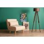 Atelier del Sofa Fotelja Folde Single Cream - slika 2