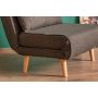 Atelier del Sofa Fotelja Folde Single Dark Grey - slika 5