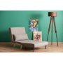 Atelier del Sofa Fotelja Folde Single Light Grey - slika 3