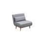 Atelier del Sofa Fotelja Folde Single Light Grey - slika 1