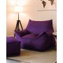 Atelier del Sofa Lazy bag Cinema Purple - slika 2