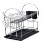 Nava Oceđivač za sudove 36x50x23,5 CM INOX-CRNI NV10-186-110 - slika 1