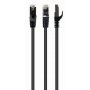 GEMBIRD PP6-1M/BK Mrezni kabl, CAT6 FTP Patch cord 1m black - slika 1