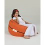 Atelier del Sofa Lazy bag Basketball Kids Pouf Tile Red - slika 1