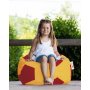 Atelier del Sofa Lazy bag Football Yellow Red - slika 2