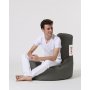 Atelier del Sofa Lazy bag Lina Dark Grey - slika 5