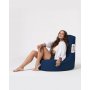 Atelier del Sofa Lazy bag Lina Navy Blue - slika 4