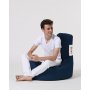 Atelier del Sofa Lazy bag Lina Navy Blue - slika 5