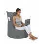 Atelier del Sofa Lazy bag Balina Dark Grey - slika 1
