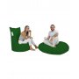 Atelier del Sofa Lazy bag Balina Green - slika 5