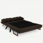 Atelier del Sofa Sofa Sando 2 Seater Brown - slika 4